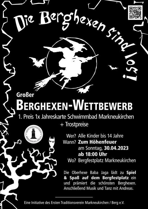 Berghexen-Wettbewerb 1. Preis 1x Jahreskarte Schwimmbad Markneukirchen
+ Trostpreise
